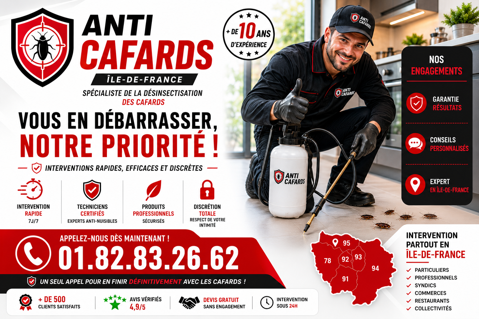 Cafards Domont